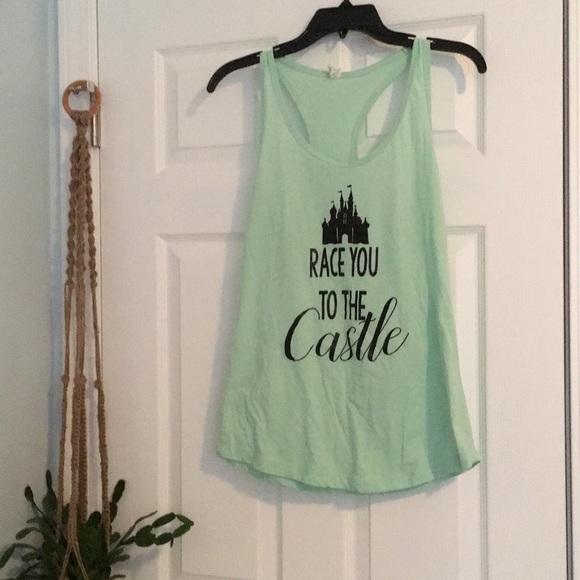 Little But Fierce Apparel Tops - Race You to the Castle Racerback Tank Little But Fierce Apparel Tops - Race You to the Castle Racerback Tank